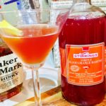 Smoked Blood Orange Manhattan