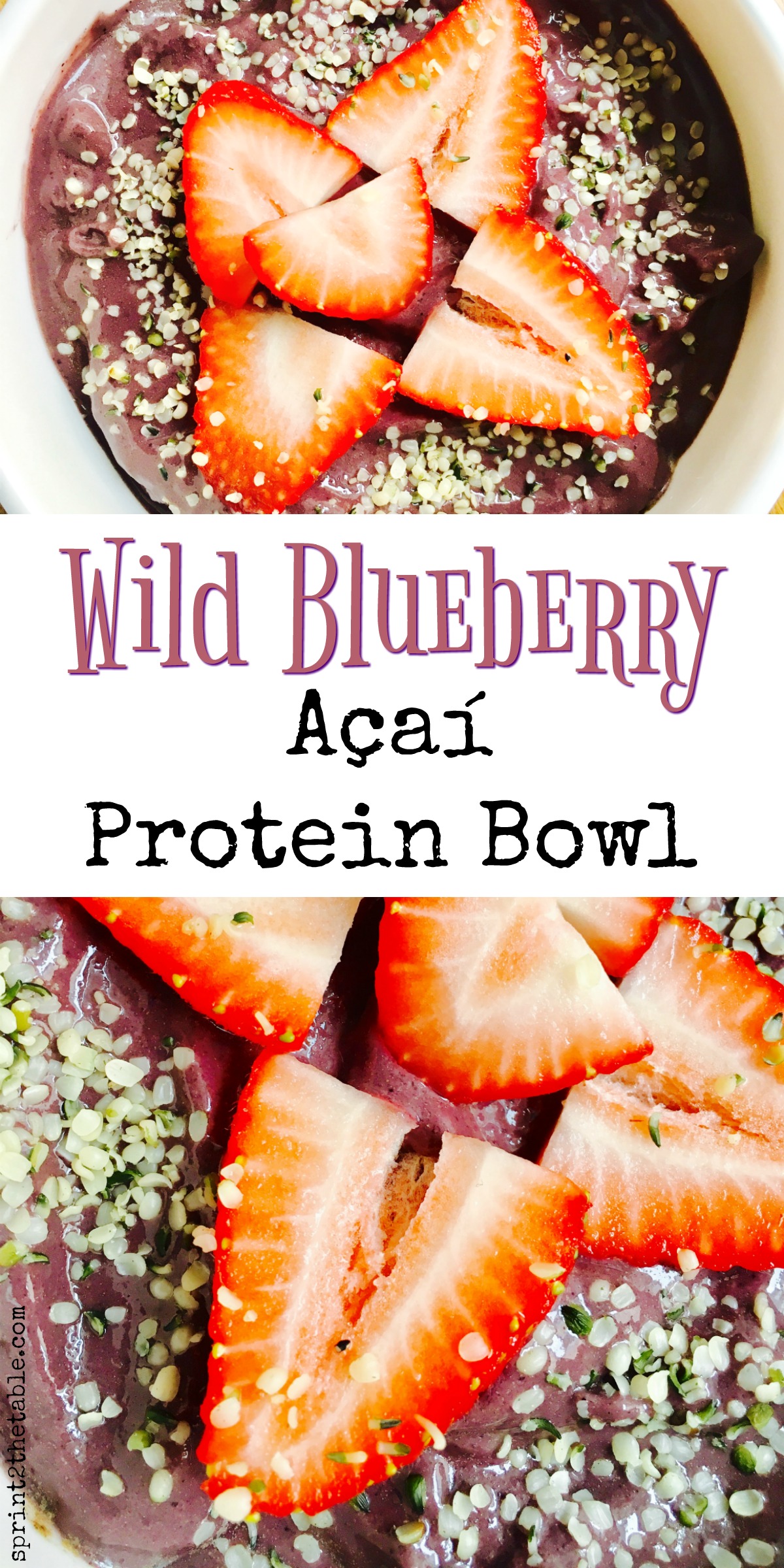 This homemade açaí bowl is packed with nutrients from wild blueberries, açaí, and protein. Enjoy one as a cool down post-workout, or as a healthy afternoon snack!