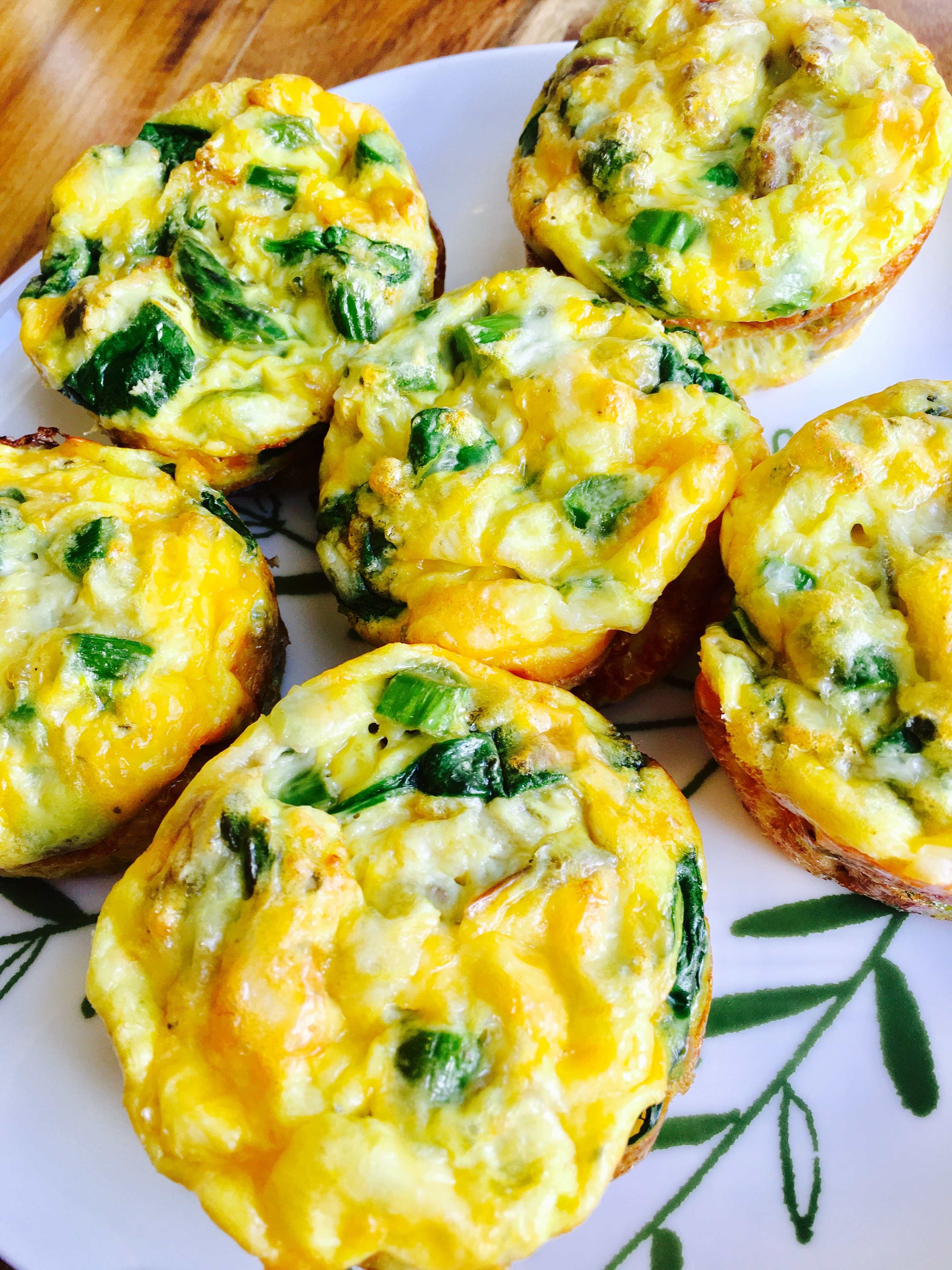 Egg muffins with turkey sausage and asparagus are easy to make and even easier to eat! They can be made ahead of time and reheated for the perfect grab and go breakfast.