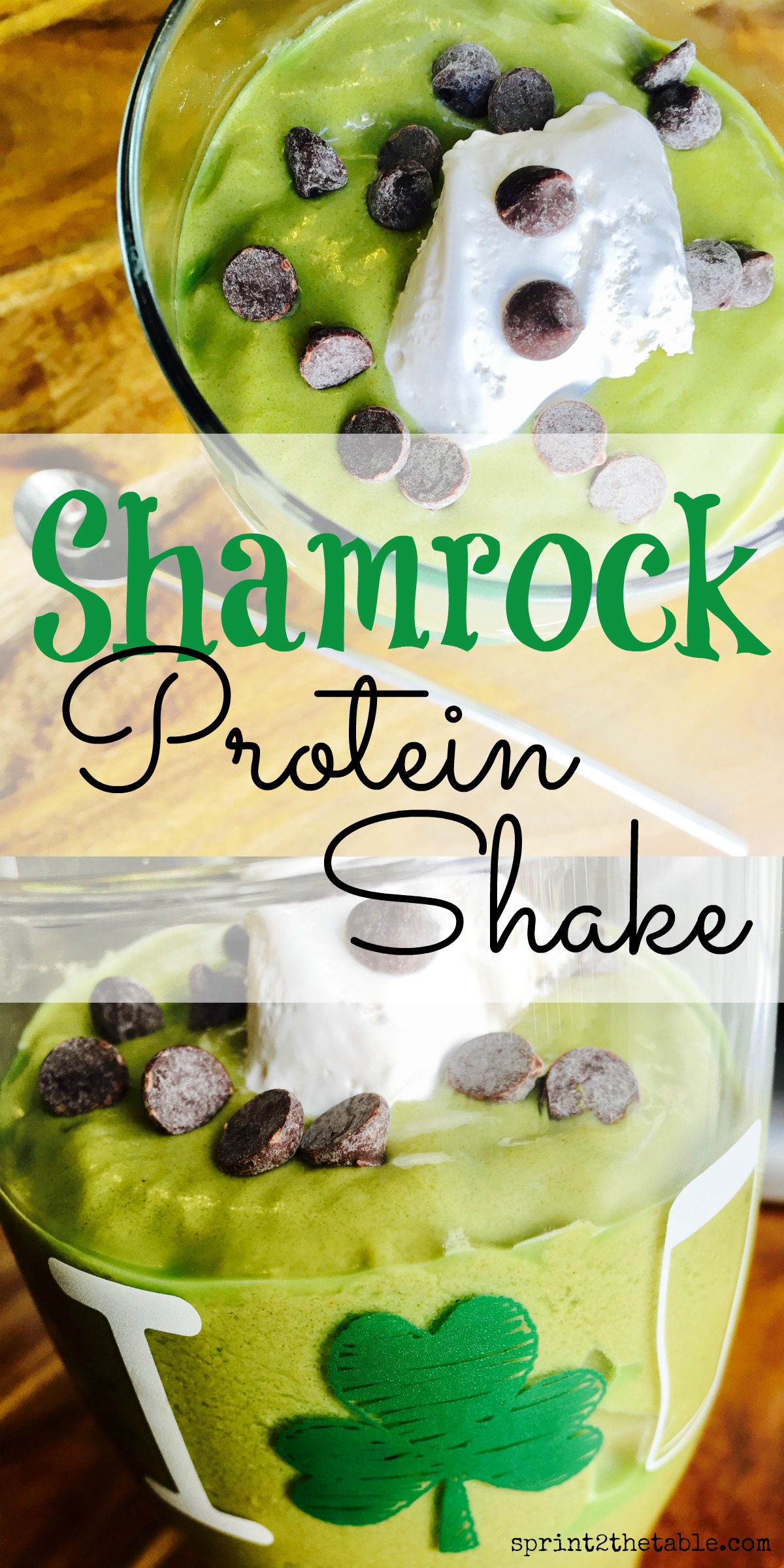 Tempted to grab a certain green shake this week? This Shamrock Protein Shake is packed with protein, but without the sugar and calories. 