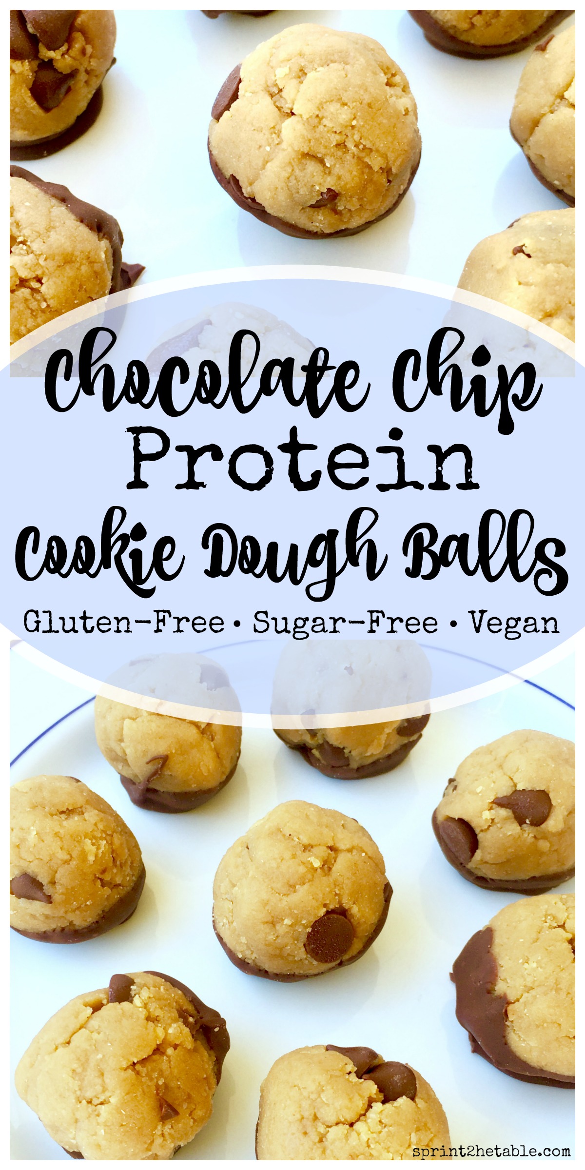 Do you ever make chocolate chip cookies just so you can eat the batter? Ever wish that batter was healthy? These low carb, protein-packed, healthy chocolate chip cookie dough balls are for you!