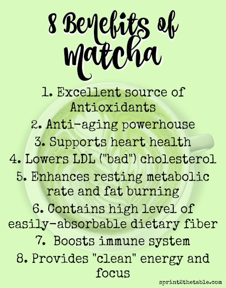 8 Benefits of Matcha