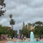 Balboa Park, just before the rain