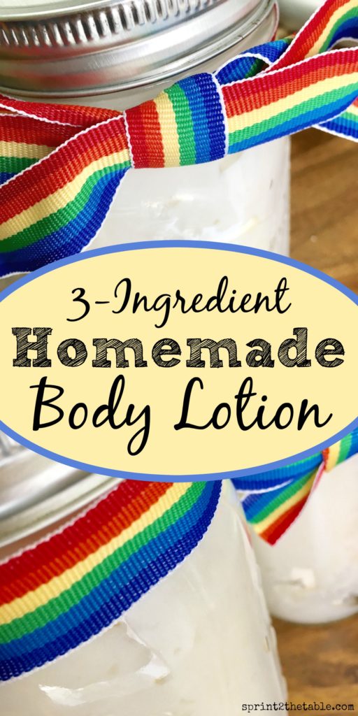 Making your own lotion may seem intimidating, but this 3-Ingredient Homemade Body Lotion will change your mind. It’s an easy way to pamper your skin!