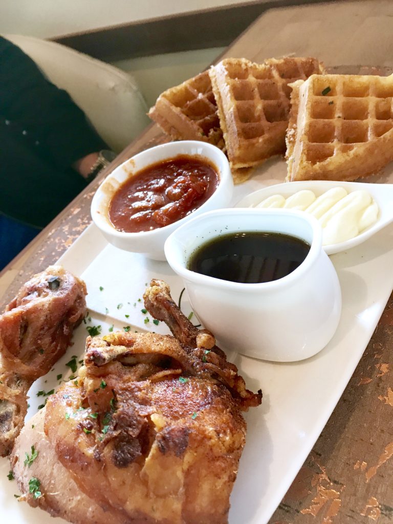 Chicken & Waffles at Giada's Las Vegas
