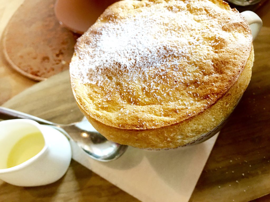 Limoncello Soufflé at Giada's Las Vegas