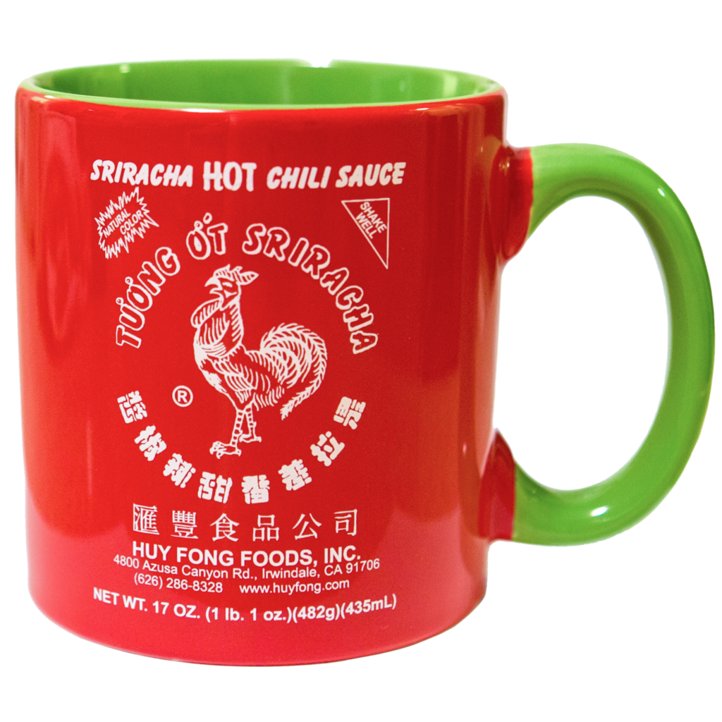 Everone needs a Sriracha coffee mug!