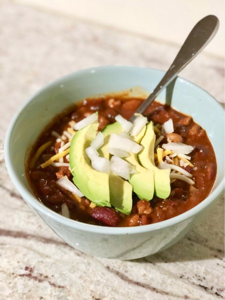 Crockpot Turkey Chili