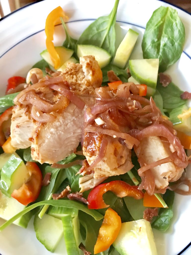 BBQ chicken salad