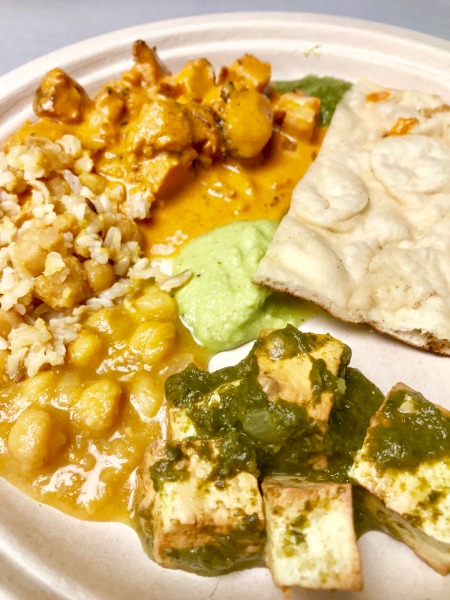 Indian food at work